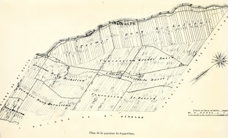 Plan du cadastre de st-ours